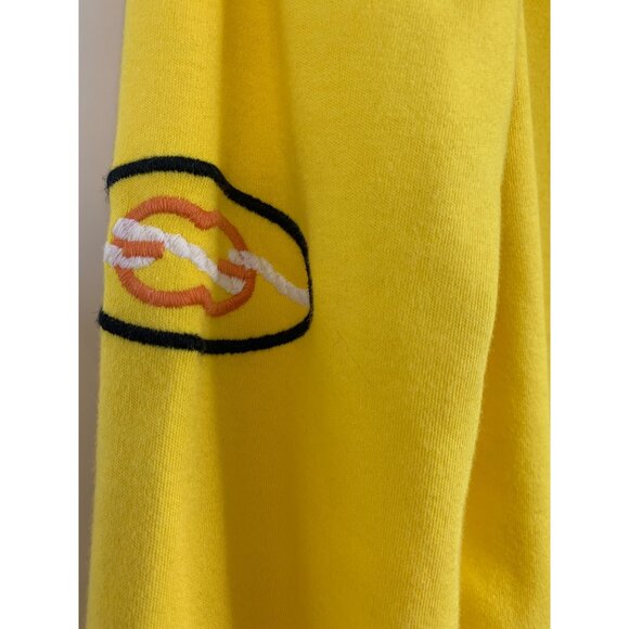 Rare NWT Escada Small 2-piece Yellow Hooded Sweats Set Austria Jogger Vacay 8799 - Picture 8 of 9